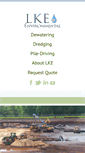 Mobile Screenshot of lkeenvironmental.com
